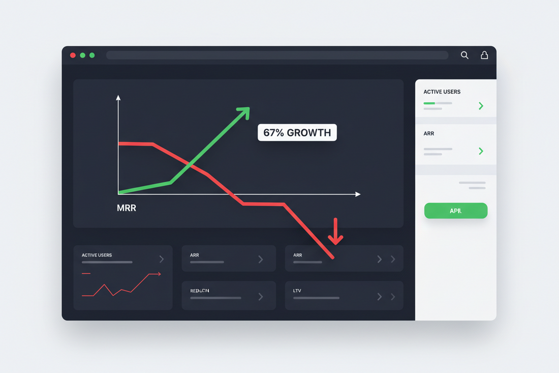 How We Cut SaaS Churn from 18% to 6.4% and Grew MRR by 67% Without Increasing Ad Spend