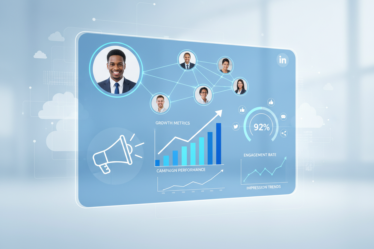 LinkedIn growth engine for tech companies— built to get you seen, shared, and sold